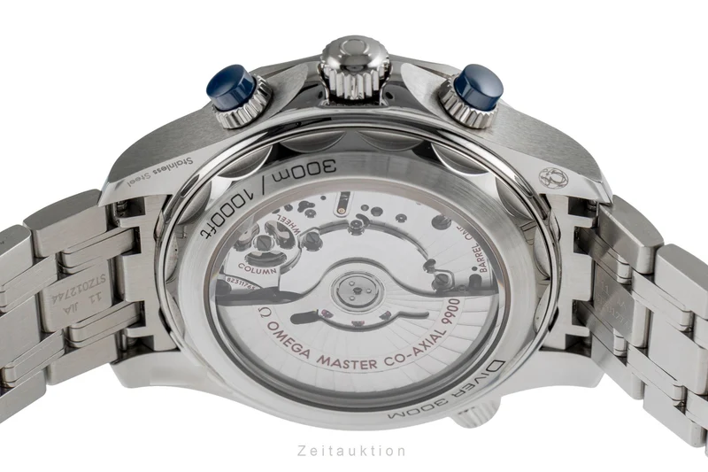 Omega Seamaster chronograph steel automatic men's watch 210.30.44.51.03.001 LP: 9300EUR [2503913]