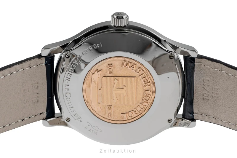 Jaeger LeCoultre Master Control steel automatic men's watch Q1408420 , 140.8.89 LP: 10300EUR [2504132]