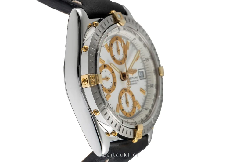 Breitling Chronomat chronograph steel / gold automatic men's watch B13352 [2504063]
