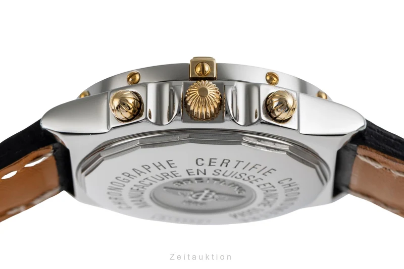 Breitling Chronomat chronograph steel / gold automatic men's watch B13352 [2504063]