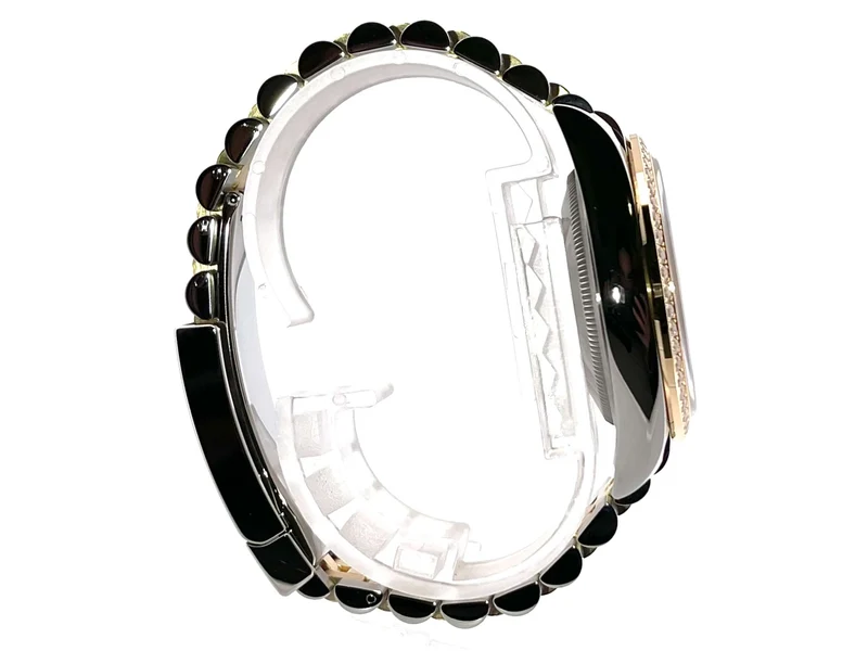 Rolex Datejust 36 126283RBR Diamantlünette Jubile-Band Oliv Römisch Diamant