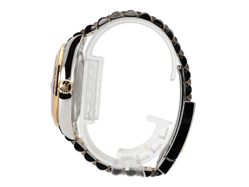 Rolex Datejust 36 126283RBR Diamantlünette Weiß Römisch Jubile-Band