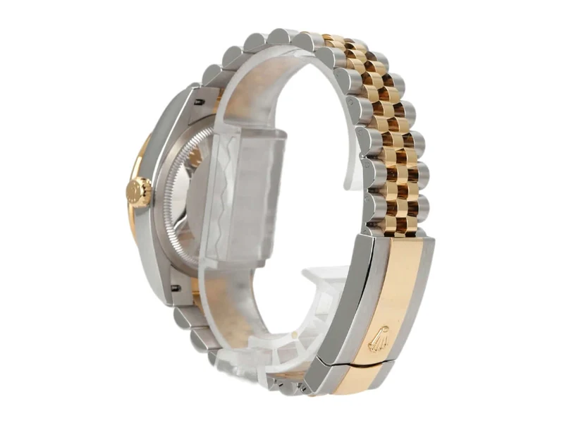 Rolex Datejust 36 126283RBR Diamantlünette Weiß Römisch Jubile-Band