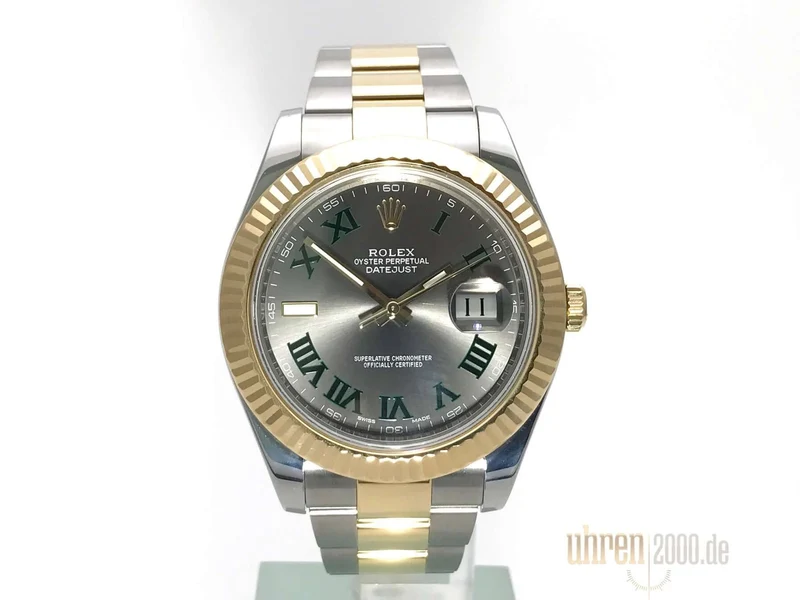 Rolex Datejust II 41 Slate Römisch 116333 aus 2016