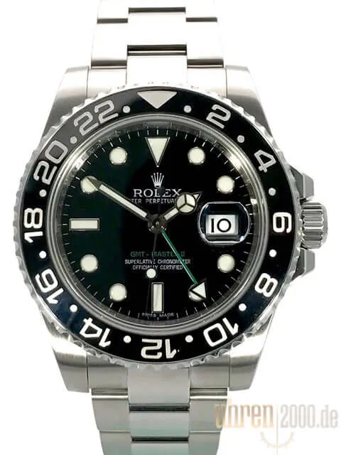 Rolex GMT-Master II Edelstahl 116710LN aus 2010 LC100