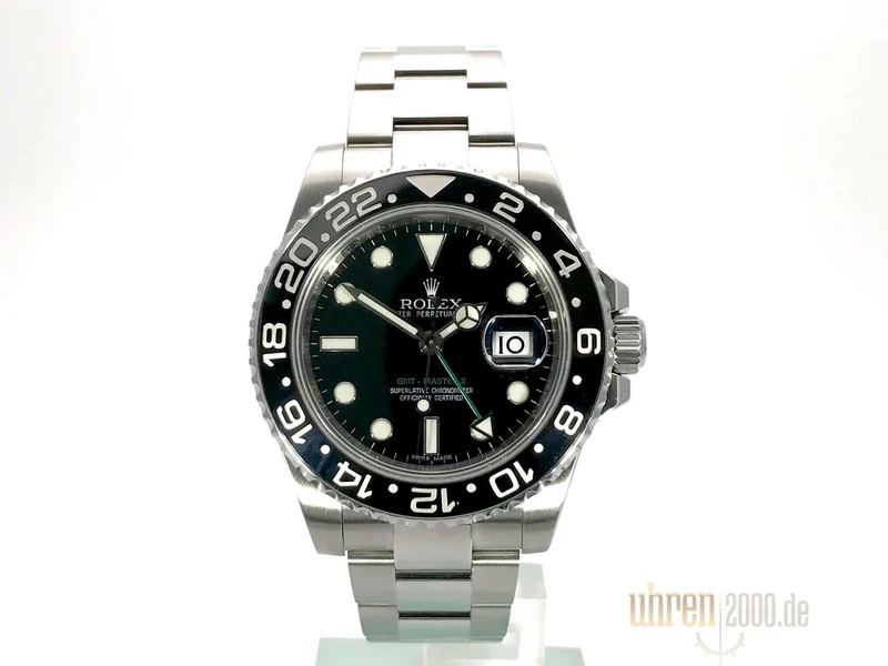 Rolex GMT-Master II Edelstahl 116710LN aus 2010 LC100