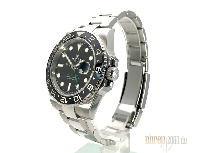 Rolex GMT-Master II Edelstahl 116710LN aus 2010 LC100