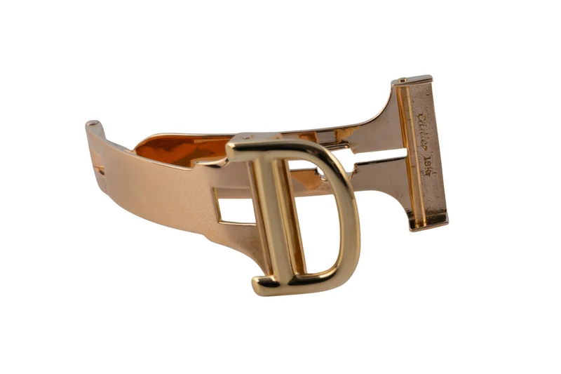 Cartier folding clasp 18k rose gold 15.50 mm [KL24162]