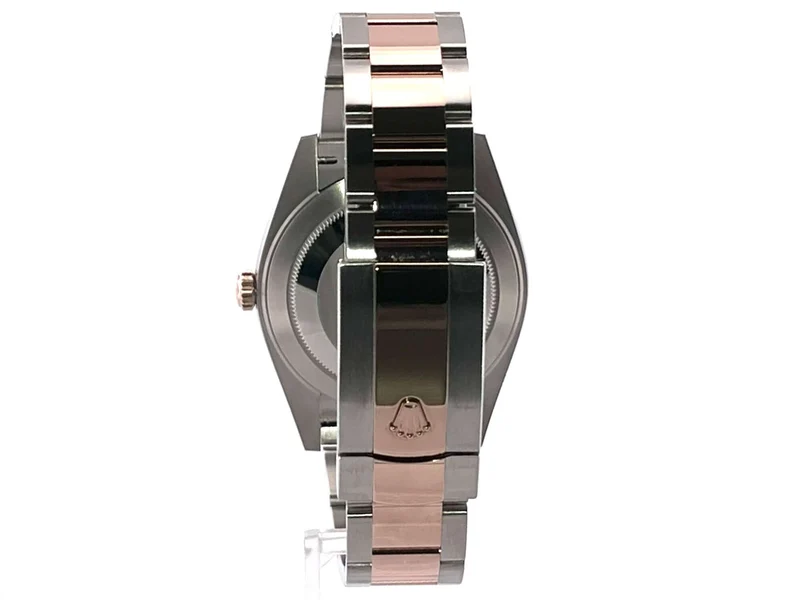 Rolex Datejust 41 Edelstahl Everose-Gold 126331 Slate Oyster-Band