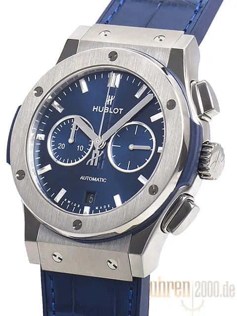 Hublot Classic Fusion Blue Chronograph 42 Titanium 541.NX.7170.LR