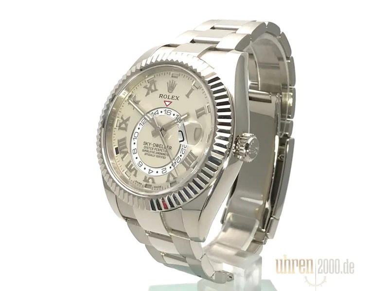 Rolex Sky-Dweller 326939 Weißgold Ivory aus 2013 LC100