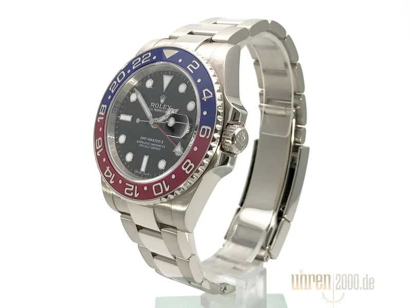 Rolex GMT Master II Weißgold 116719BLRO LC100 aus 2016