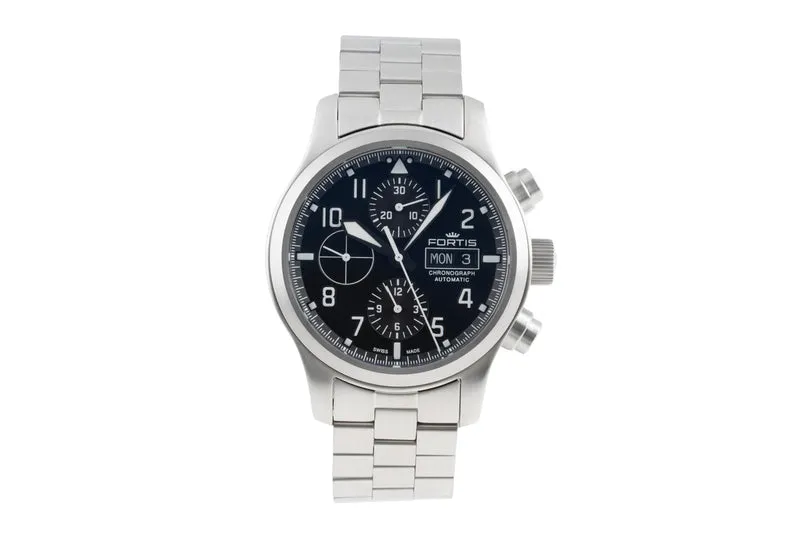 Fortis Aeromaster chronograph steel automatic men's watch 656.10.141 [2504691]