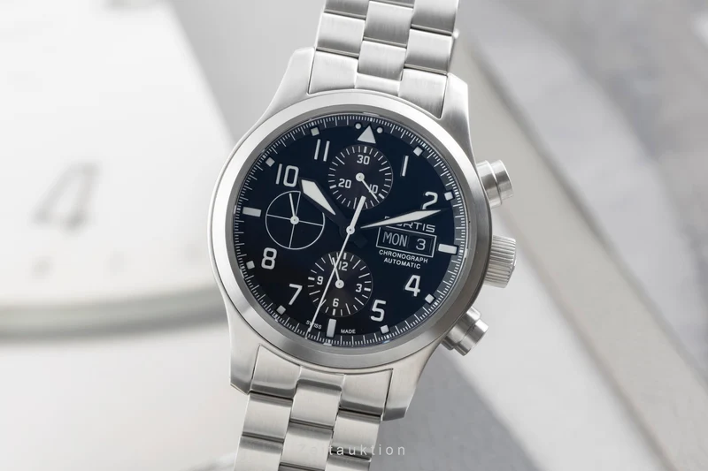 Fortis Aeromaster chronograph steel automatic men's watch 656.10.141 [2504691]