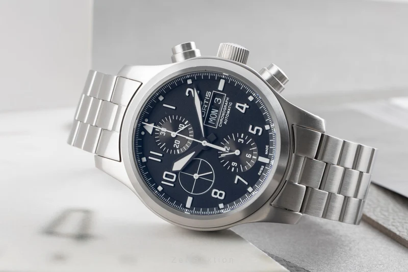 Fortis Aeromaster chronograph steel automatic men's watch 656.10.141 [2504691]