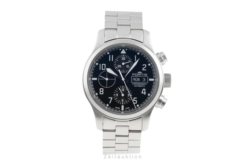 Fortis Aeromaster chronograph steel automatic men's watch 656.10.141 [2504691]