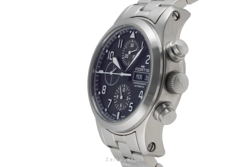 Fortis Aeromaster chronograph steel automatic men's watch 656.10.141 [2504691]