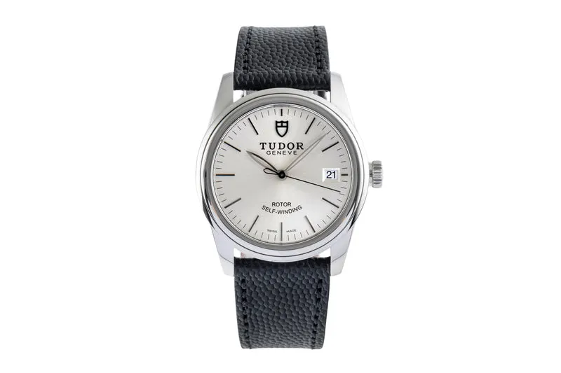 Tudor Glamour Date steel automatic men's watch 55000 [2503411]