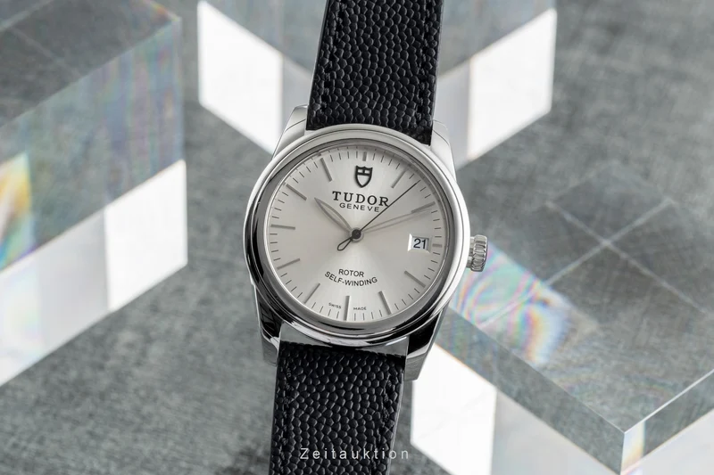 Tudor Glamour Date steel automatic men's watch 55000 [2503411]