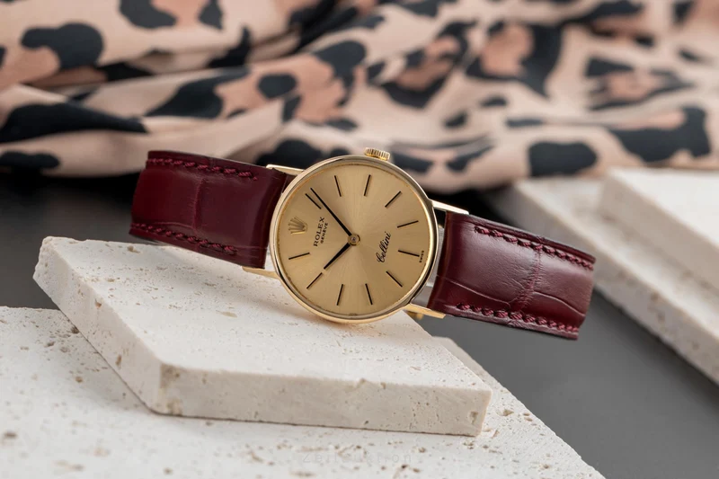 Rolex Cellini 18 ct gold manual winding women's watch 3810 Vintage [2503751]