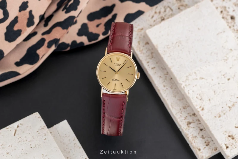 Rolex Cellini 18 ct gold manual winding women's watch 3810 Vintage [2503751]