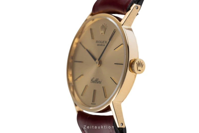 Rolex Cellini 18 ct gold manual winding women's watch 3810 Vintage [2503751]
