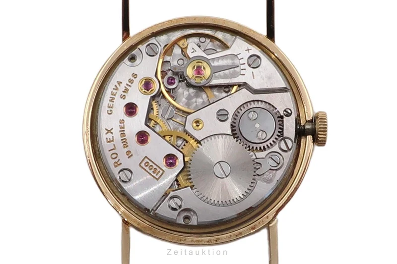 Rolex Cellini 18 ct gold manual winding women's watch 3810 Vintage [2503751]