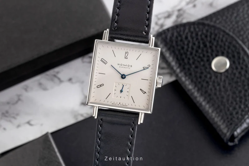 Nomos Tetra steel manual winding men's watch 408 [2504443]