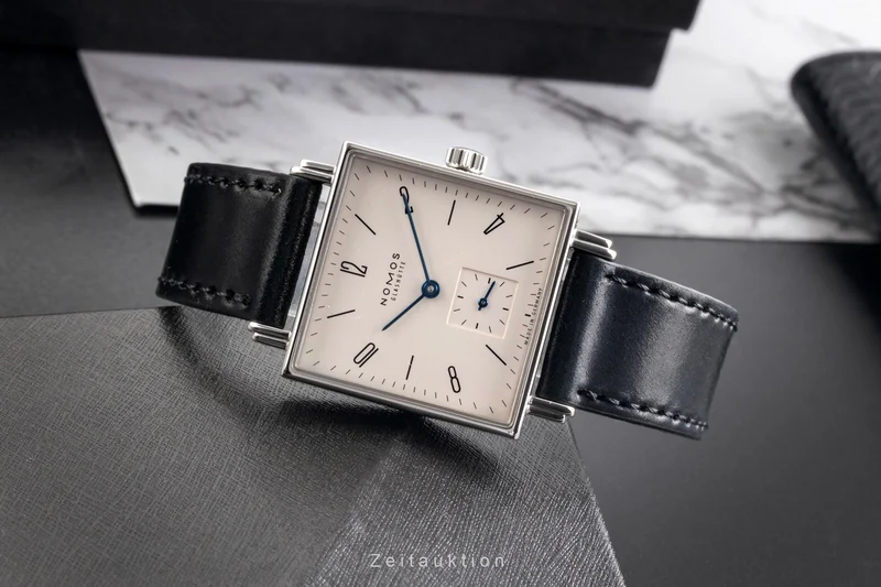 Nomos Tetra steel manual winding men's watch 408 [2504443]