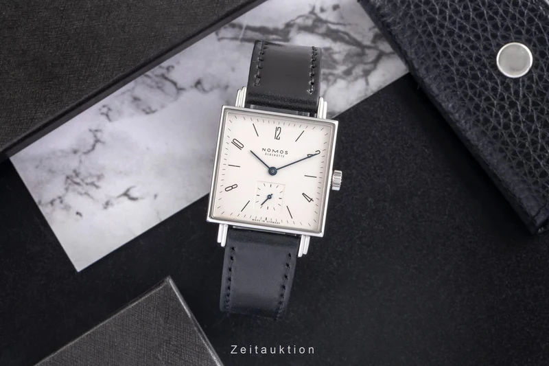 Nomos Tetra steel manual winding men's watch 408 [2504443]
