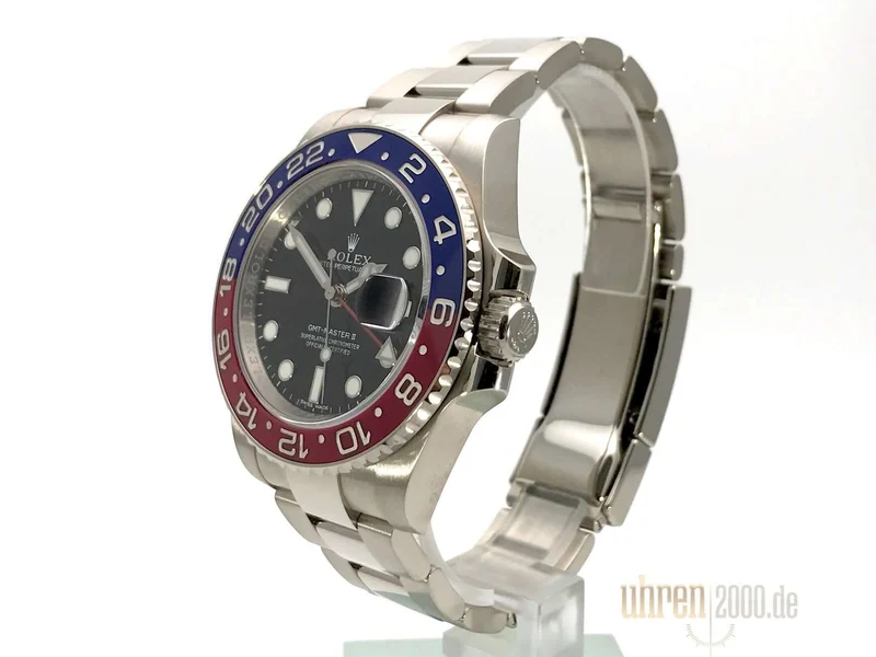 Rolex GMT Master II Weißgold 116719BLRO aus 2016