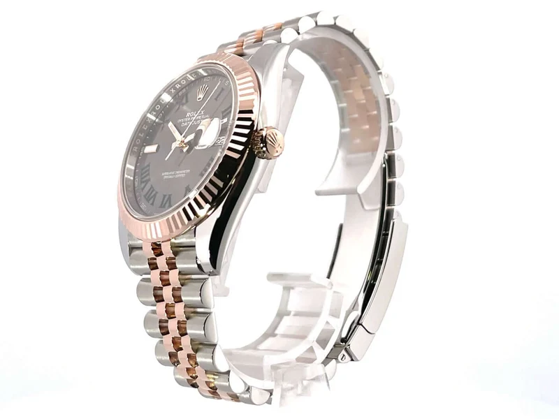 Rolex Datejust 41 Edelstahl Everose-Gold 126331 Slate Jubile-Band