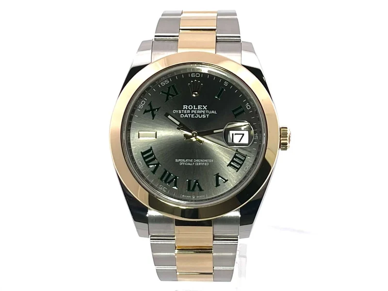 Rolex Datejust 41 Edelstahl Gelbgold 126303 Slate