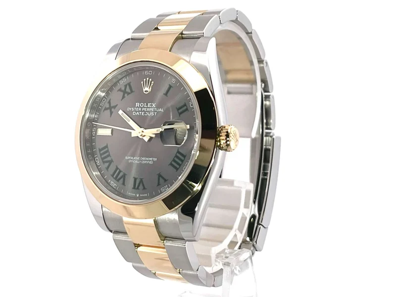 Rolex Datejust 41 Edelstahl Gelbgold 126303 Slate