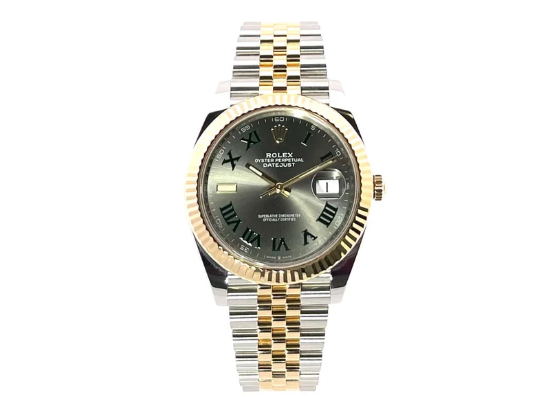 Rolex Datejust 41 Edelstahl Gelbgold 126333 Slate Jubile-Band