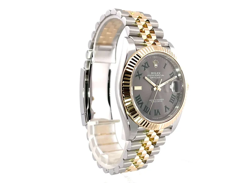 Rolex Datejust 41 Edelstahl Gelbgold 126333 Slate Jubile-Band