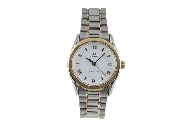 Omega Classic steel / gold automatic women's watch 566.0285 , 766.0885 [2503457]