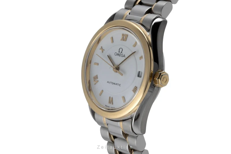 Omega Classic steel / gold automatic women's watch 566.0285 , 766.0885 [2503457]