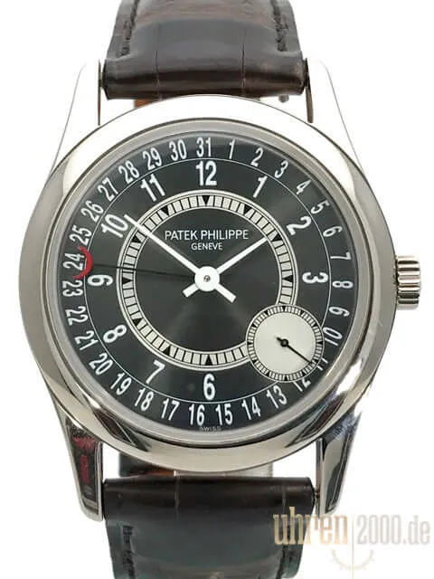 Patek Philippe Calatrava 18 kt Weißgold 6000G-010 aus 2008