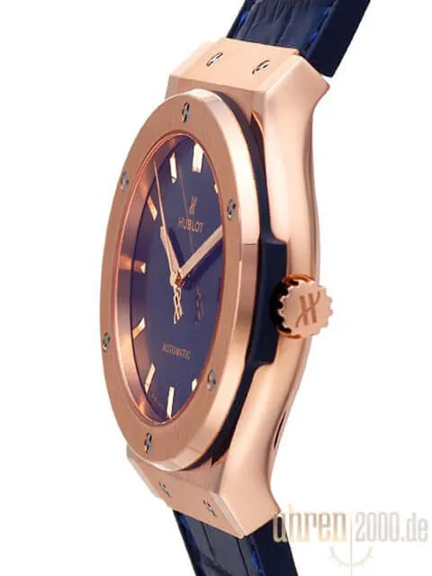 Hublot Classic Fusion Blue King Gold 511.OX.7180.LR