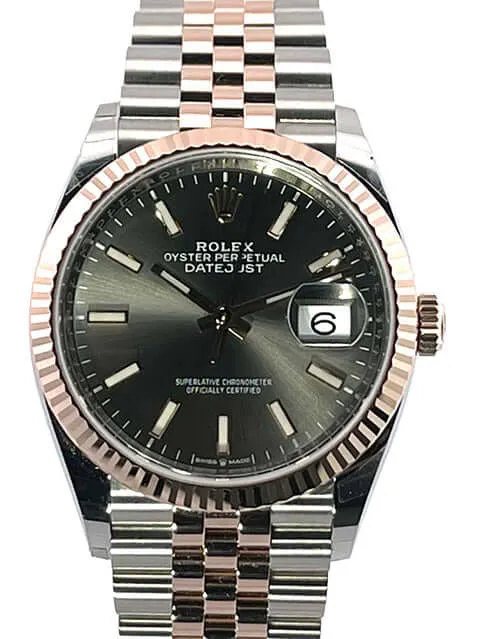 Rolex Datejust 36 126231 Rhodium Index Jubile-Band