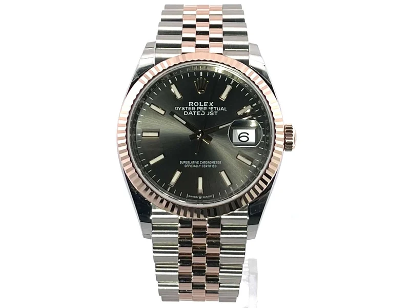 Rolex Datejust 36 126231 Rhodium Index Jubile-Band