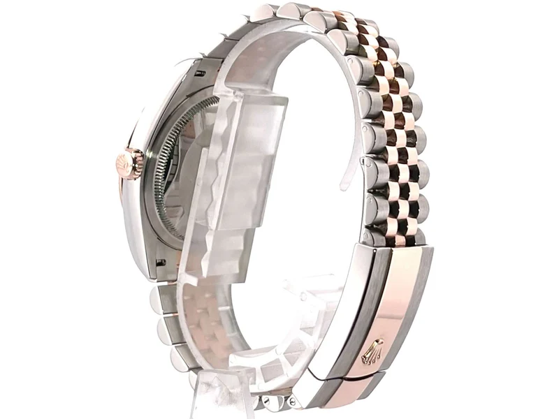 Rolex Datejust 36 126231 Weiß Römisch Jubile-Band
