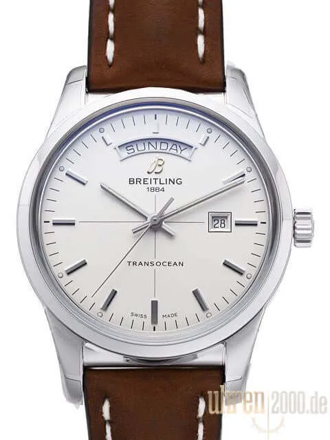 Breitling Transocean Day & Date A4531012.G751.437X.A20BA.1 Lederband