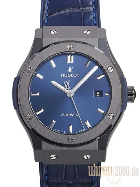 Hublot Classic Fusion 42 Ceramik Blue 542.CM.7170.LR