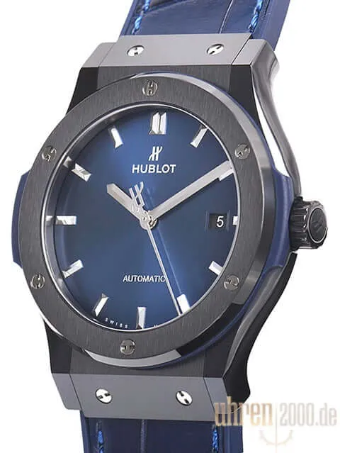 Hublot Classic Fusion 42 Ceramik Blue 542.CM.7170.LR