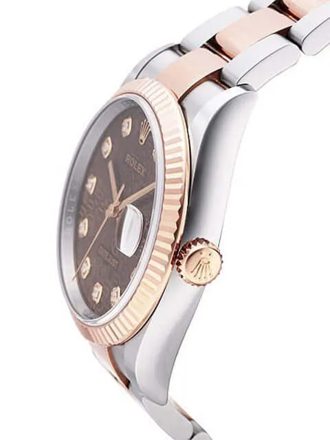 Rolex Datejust 36 126231 Schoko J Diamant