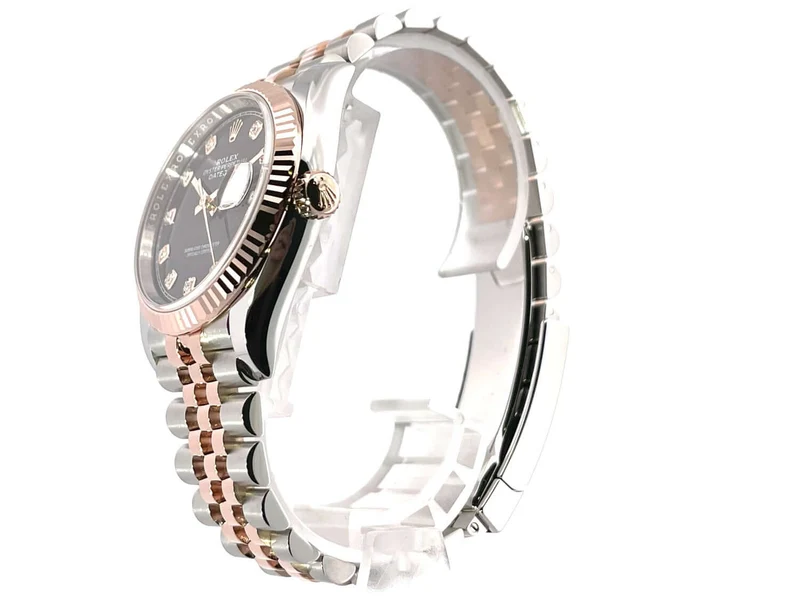Rolex Datejust 36 126231 Schwarz Diamant Jubile-Band