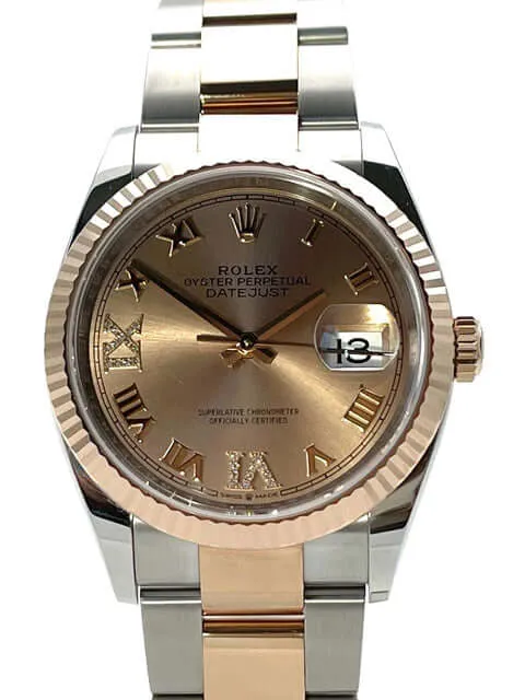 Rolex Datejust 36 126231 Pink Römisch Diamant