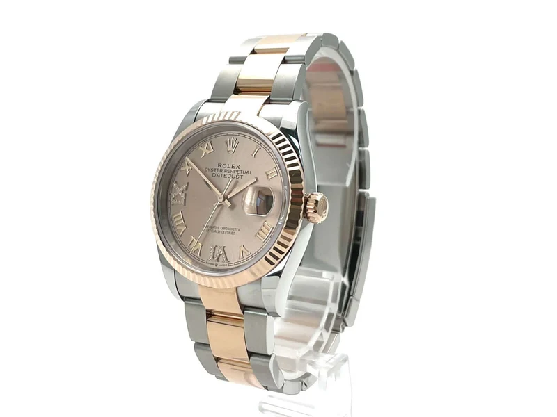 Rolex Datejust 36 126231 Pink Römisch Diamant